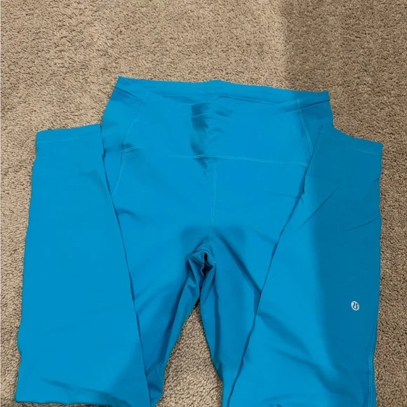 Lululemon Athletica Vibrant Blue Leggings - Picture 1 of 3